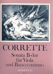 Sonate B-Dur - für Viola und Bc - Michel Corrette