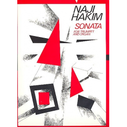 Sonata : for trumpet and organ - Naji Hakim