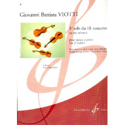 Solo no.1 mi mineur du - Giovanni Battista Viotti