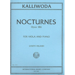 Nocturnes op.186 : for viola and piano - Johann Wenzeslaus Kalliwoda