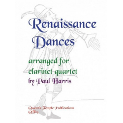 Renaissance Dances : for 4 clarinets