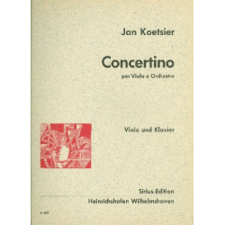Jan Koetsier : Concertino für Viola und Orchester - Jan Koetsier