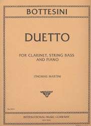 Duetto : for clarinet, string bass and - Giovanni Bottesini