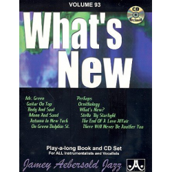 What's new (+CD) : for all instruments - Jamey Aebersold