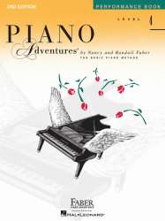 Piano Adventures Level 4 - Performance Book - Nancy Faber