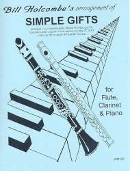 Simple Gifts : for flute, clarinet and piano