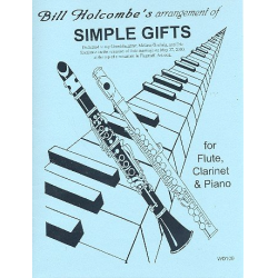 Simple Gifts : for flute, clarinet and piano
