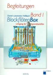 Blockflötenbox Band 1 - Klavierbegleitung - Daniel Hellbach
