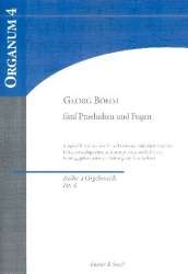 5 Präludien und Fugen für Orgel - Georg Böhm