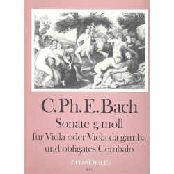 Sonate g-Moll - für Viola (Viola - Carl Philipp Emanuel Bach