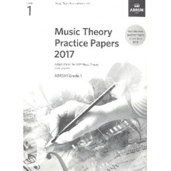 Music Theory Practice Papers 2017 - Grade 1