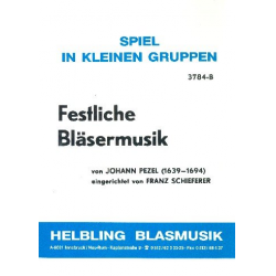 Festliche Bläsermusik - Johann Christoph Pezel