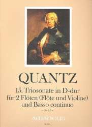 Sonate D-Dur Nr.15 QV2-7 - für - Johann Joachim Quantz