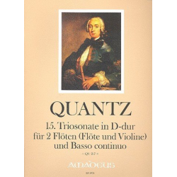 Sonate D-Dur Nr.15 QV2-7 - für -Johann Joachim Quantz