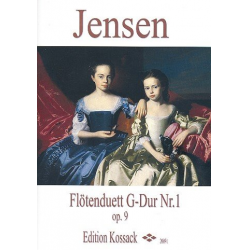 Duett G-Dur op.9 Nr.1 : für 2 Flöten - Niels Peter Jensen