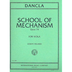 School of Mechanism op.74 : for viola - Jean Baptiste Charles Dancla