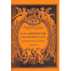 Streichquartett d-Moll - Emil Nikolaus von Reznicek