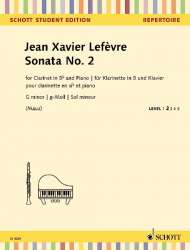 Sonate g-Moll Nr.2 : - Jean Xavier Lefèvre