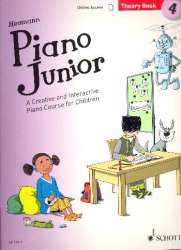 Piano junior - Theory Book vol.4 : - Hans-Günter Heumann
