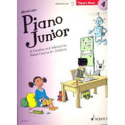 Piano junior - Theory Book vol.4 : -Hans-Günter Heumann