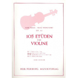 105 Etüden op.45 Band 2 (Nr.37-75)  : - Hans Benda