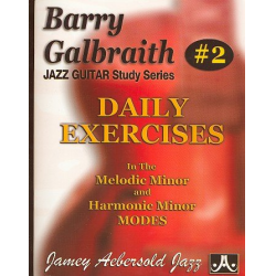 Daily Exercises in the melodic and - Barry Galbraith
