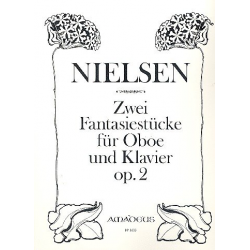 2 Fantasiestücke op.2 - für Oboe und Klavier -Carl Nielsen