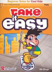 Take it easy (+CD) : for flute - Rik Elings