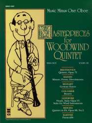 Masterpices for Woodwind Quintet - Volume One - Music Minus One