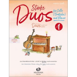 Starke Duos Band 1 - für Violoncello / Viola und Klavier (+Audio online) - - Karin Groß