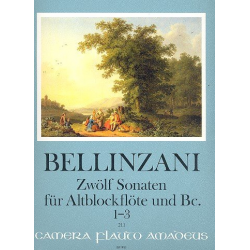 12 Sonaten op.3 Band 1 (Nr.1-3) - - Paolo Benedetto Bellinzani