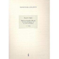 Caprice d'après L'Etude en Forme de Valse op. 52, No. 6 de C. Saint-Sa Violin & Orchestra Piano Reduction - Eugène Ysaye