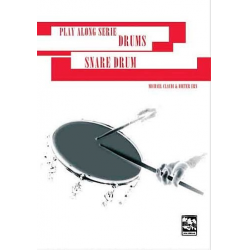 Play along series drums - for snare drum (+CD) -Michael Claudi