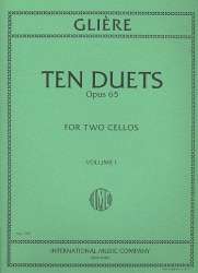 10 Duets op.65 vol.1 (nos.1-5) : - Reinhold Glière