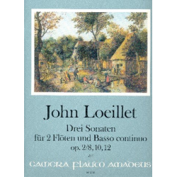 3 Sonaten aus op.2 - - Jean Baptiste (John of London) Loeillet