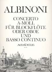 Concerto a-Moll - für - Tomaso Albinoni