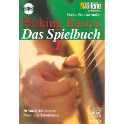 Picking Basics - Das Spielbuch Band 1 (+CD) : - Hans Westermeier