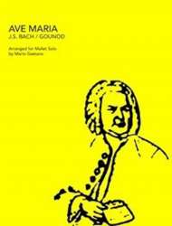 Ave Maria for Marimba Solo with Piano - Johann Sebastian Bach / Arr. Mario Gaetano