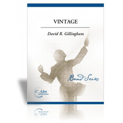 Vintage for Solo Euphonium and Band -David R. Gillingham