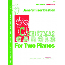 Christmas Carols For Multiple Pianos -Jane Smisor Bastien