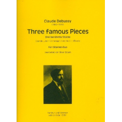 3 berühmte Stücke - - Claude Achille Debussy