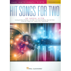 Hit Songs for Two Trombones -Diverse