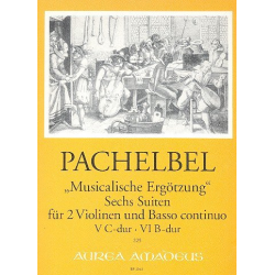 6 Suiten Band 3 (Nr.5-6) - - Johann Pachelbel