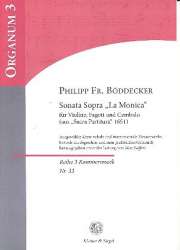 Sonata sopra La Monica g-Moll - Philipp Friedrich Böddecker / Arr. Max Seiffert