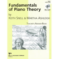 Fundamentals of Piano Theory, Level 4 Answer Book -Keith Snell / Arr.Martha Ashleigh