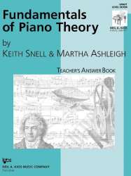 Fundamentals of Piano Theory, Level 7 Answer Book -Keith Snell / Arr.Martha Ashleigh
