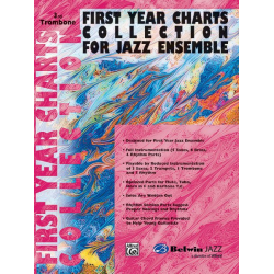 First Year Charts Collection for Jazz Ensemble - Trombone 3 -Diverse