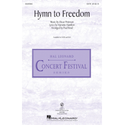 Hymn to Freedom (SATB) -Oscar Peterson / Arr.Paul Read