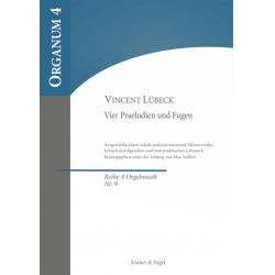 4 Präludien und Fugen für Orgel - Vincent Lübeck