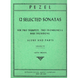 PEZEL JCH - 12 SELECTED SONATAS VOL3 NOS9- - Johann Christoph Pezel